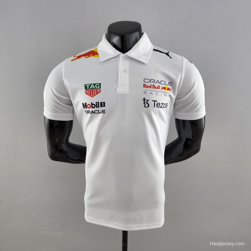 2022 F1 Redbull White Jersey  #0011