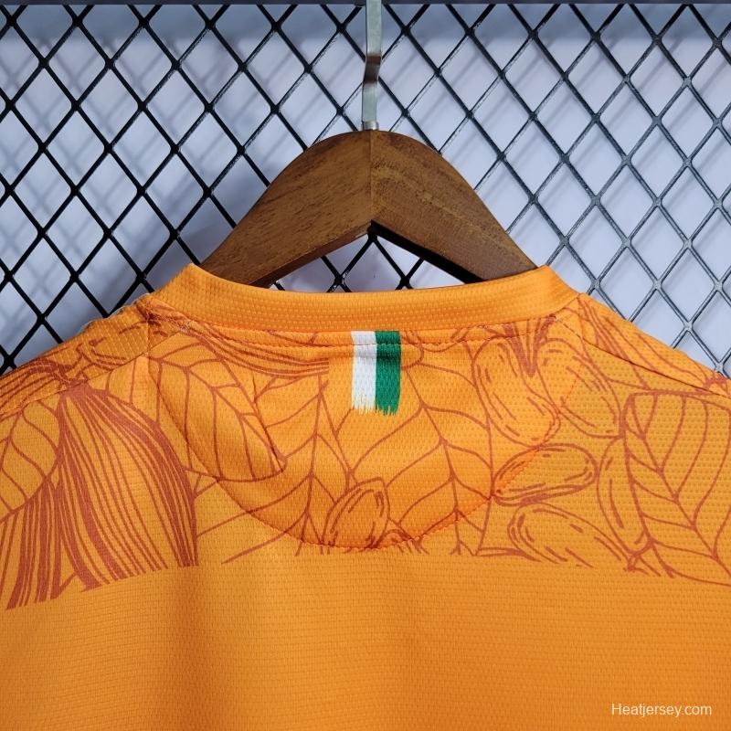 22/23 Ivory Coast Orange Training Jersey