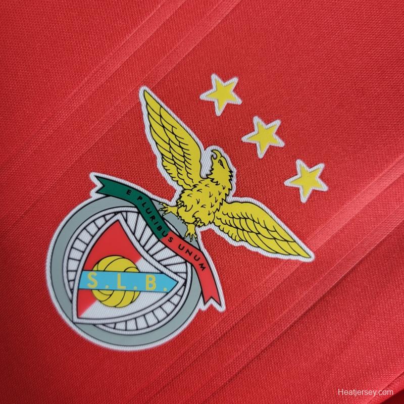 22/23 Benfica Home Soccer Jersey