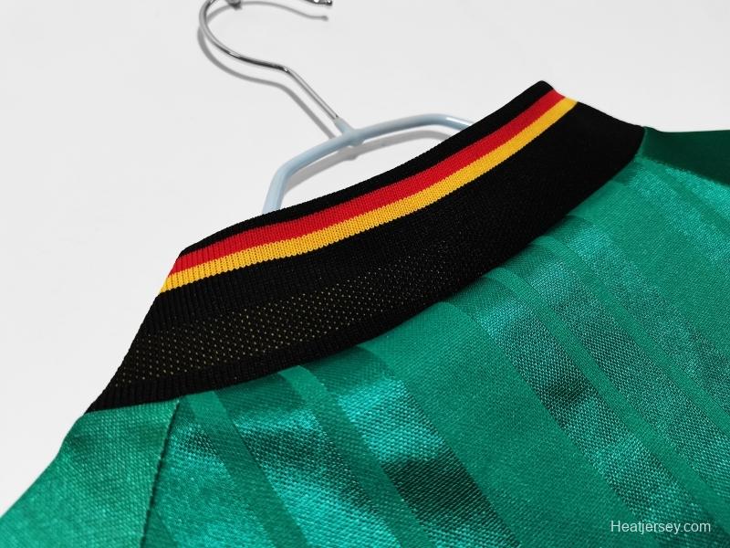 Retro 1992 Germany Away Soccer Jersey