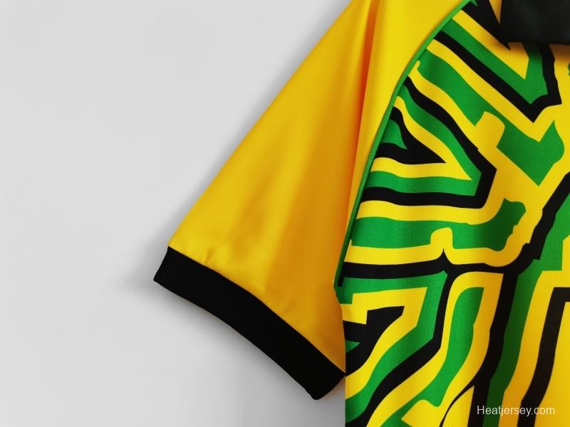 Retro 1998 Jamaica Home Soccer Jersey