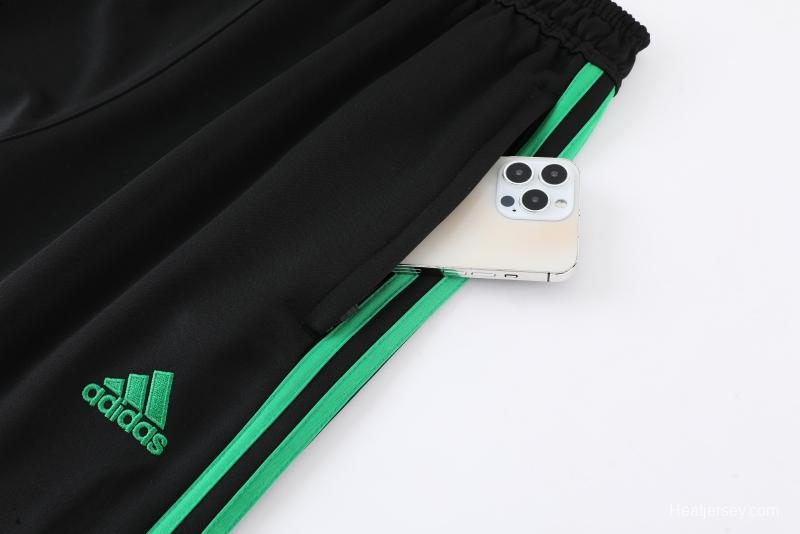 2022 Mexico Deep Green Full Zipper Tracksuit