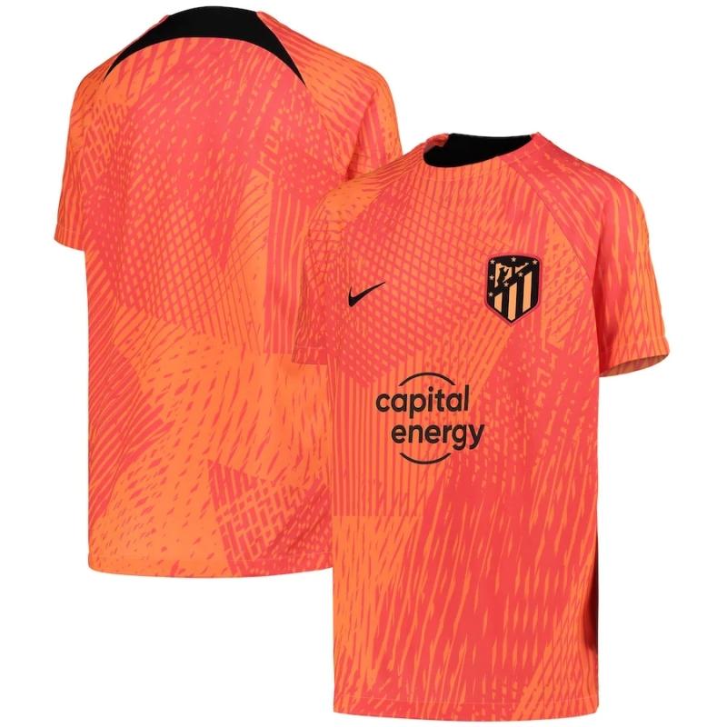 22/23 Atletico Madrid Orange Pre-Match Jersey