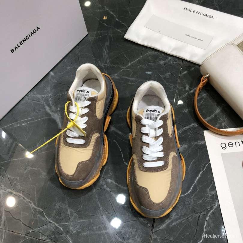 Men/Women Balenciaga Triple S Sneaker Brown