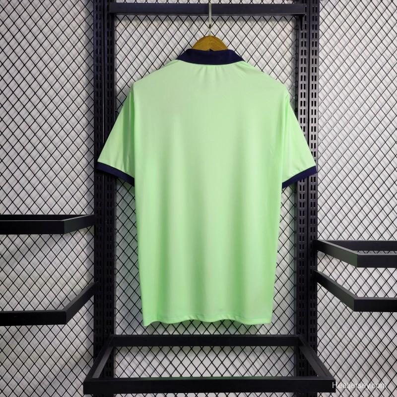 2023 Brazil Light Green POLO Jersey