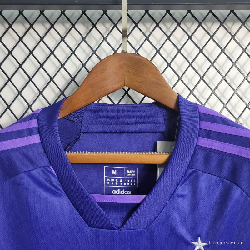 3-Stars Women 2023 Argentina Away Purple Jersey