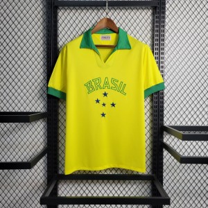 Retro 1958 Brazil Home Jersey