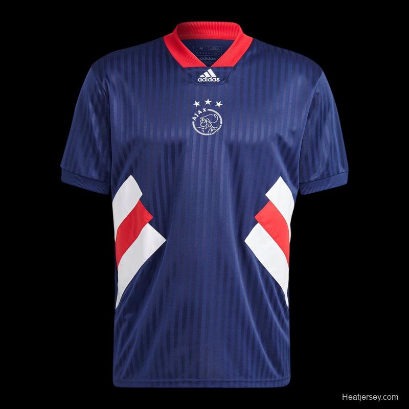 Player Version 22/23 Ajax Icon Remake Icon Navy Jersey