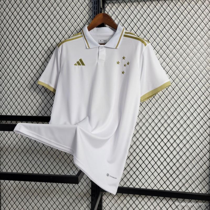 23-24 Cruzeiro White Special Jersey