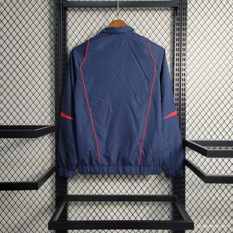 2023 Spain Navy Windbreaker