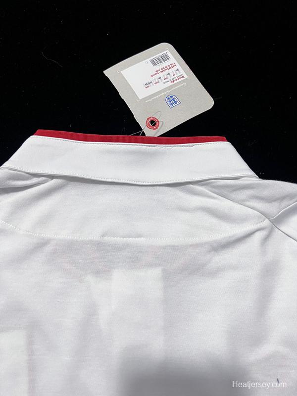 Retro 2012 England Home Soccer Jersey