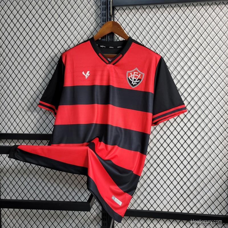 22-23 Esporte Clube Vitoria Home Soccer Jersey