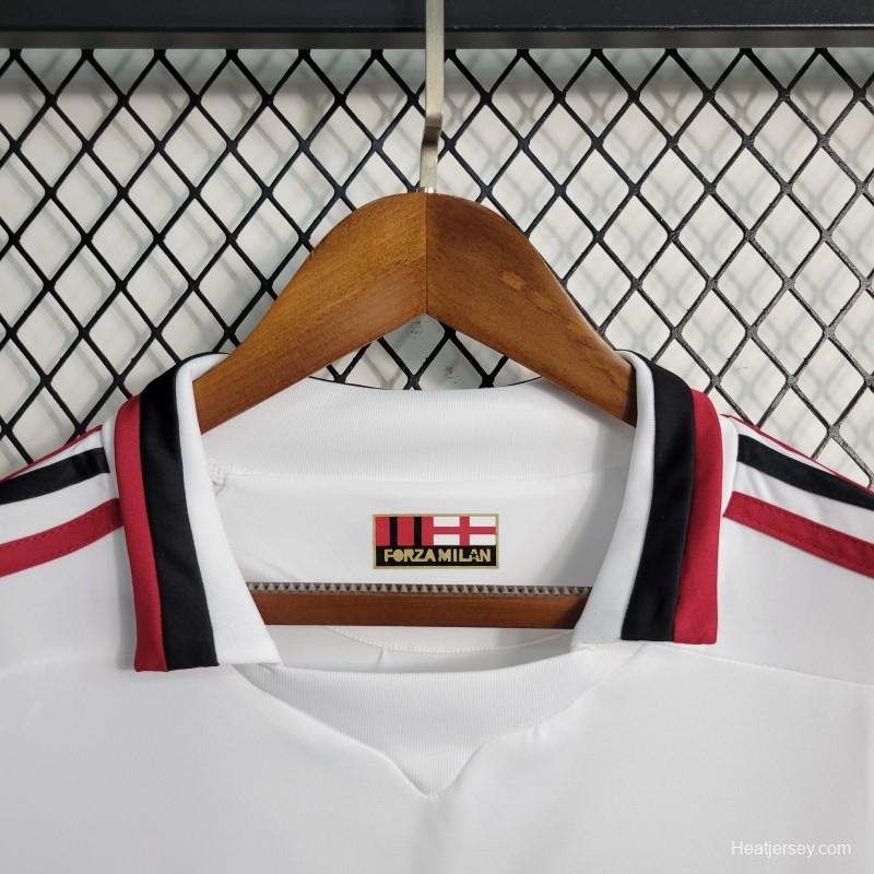 Retro 09/10 AC Milan Away White Jersey