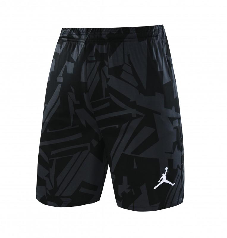 23-24 PSG Black Pattern Short Sleeve+Shorts