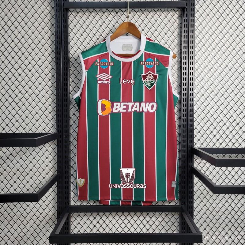 23/24 Fluminense Home Vest Jersey +All Sponsors