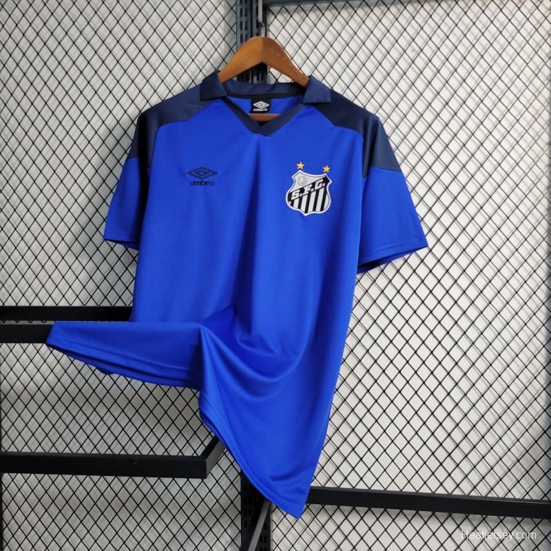 23-24 Santos Blue Training Jersey