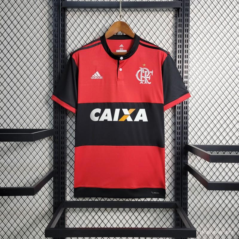 Retro 17-18 Flamengo Home Jersey