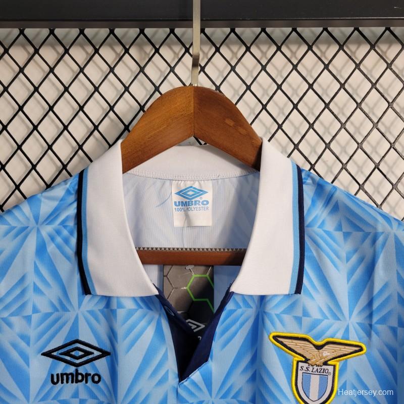 Retro 1991 Lazio Home Jersey