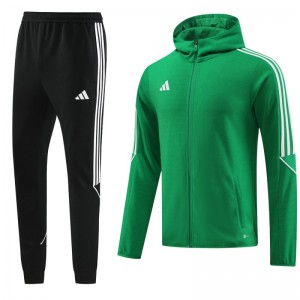 2023 Adidas Green Hoodie Full Zipper Jacket +Pants