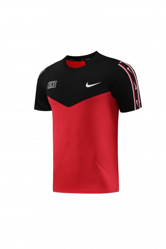 23/24 NIKE Black/Red Short Sleeve Jersey+Pants