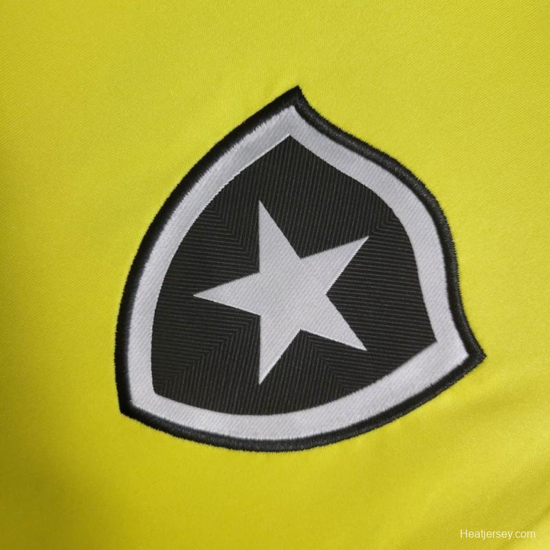 23-24 Botafogo Goalkeeper Away Yellow Jersey