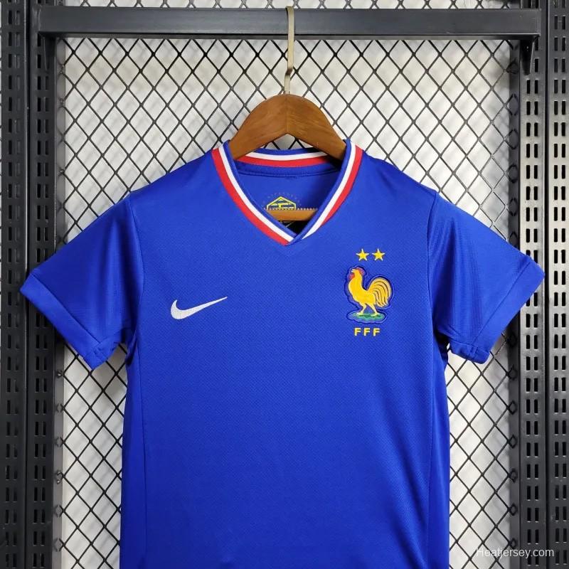 24/25 Kids France Home Jersey