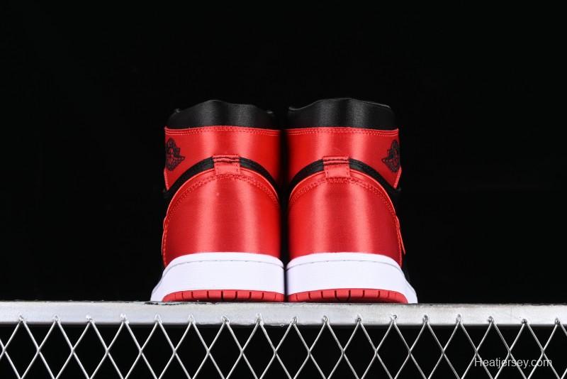 Air Jordan 1 High-Top "Satin Bred" AJ1