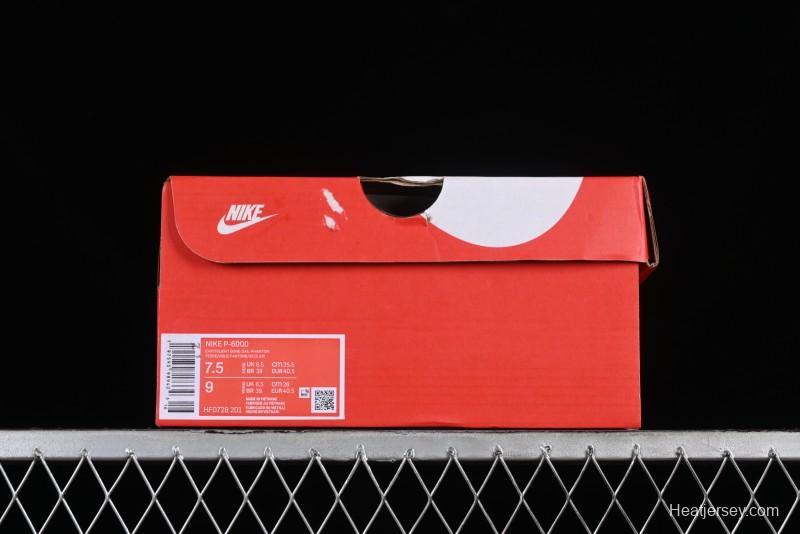 Nike P-6000 Retro Casual Sport Dad Shoes with Layered Design and Lightweight Body - HF0728-201