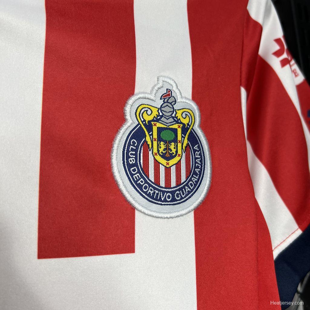 24/25 Kids Chivas Guadalajara Home Jersey