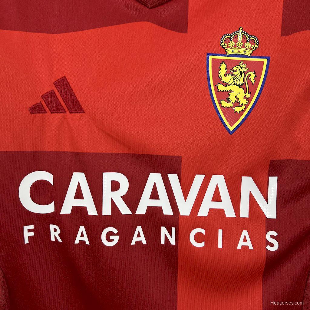 24/25 Kids Real Zaragoza Away 16-28 Jersey