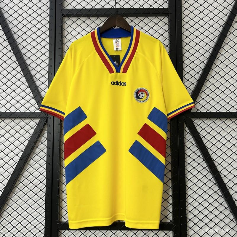 Retro 1994 Romania Home Jersey