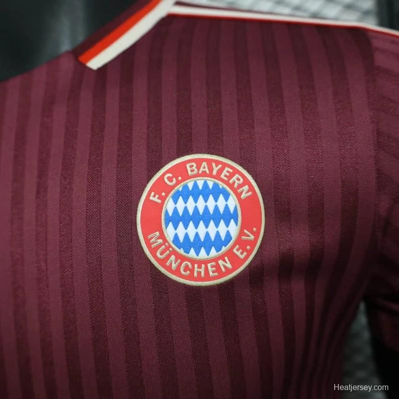 25/26 Player Version Bayern Munich Adidas Original Special Edition Jersey