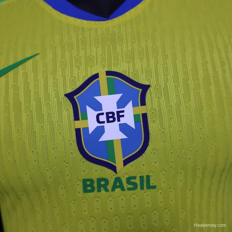 25/26 Player Version Brazil Yellow Jersey