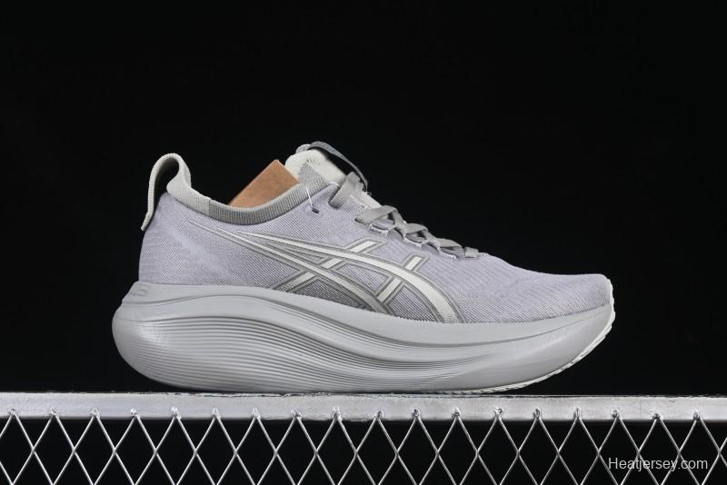 Asics Gel-Nimbus 27 Retro Breathable Casual Shoes Cushioned Men's Durable Running Shoes - 1011B958-020