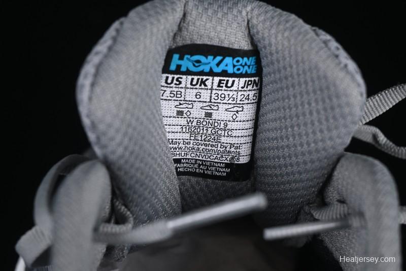 HOKA ONE ONE Bondi 9 Knit Lightweight Casual Running Shoes - 1162011 GCTC