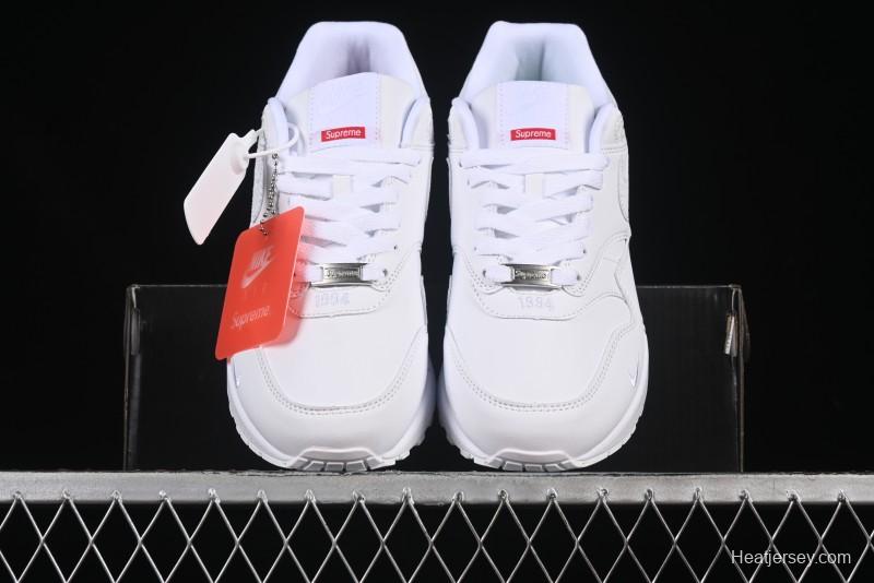 Nike Air Max 1 Retro Running Shoes with Half-Sole Air Cushion - HF8813-100