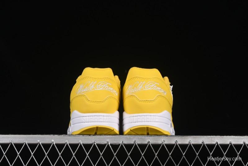 Nike Air Max 1 Retro Running Shoes with Half-Sole Air Cushion - HF8813-700