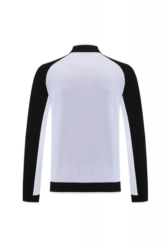 2025 Nike Grey/Black Full Hoodie Zipper Jacket +Long Pants
