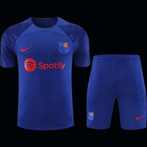 23-24 Barcelona Blue Short Sleeve+Shorts