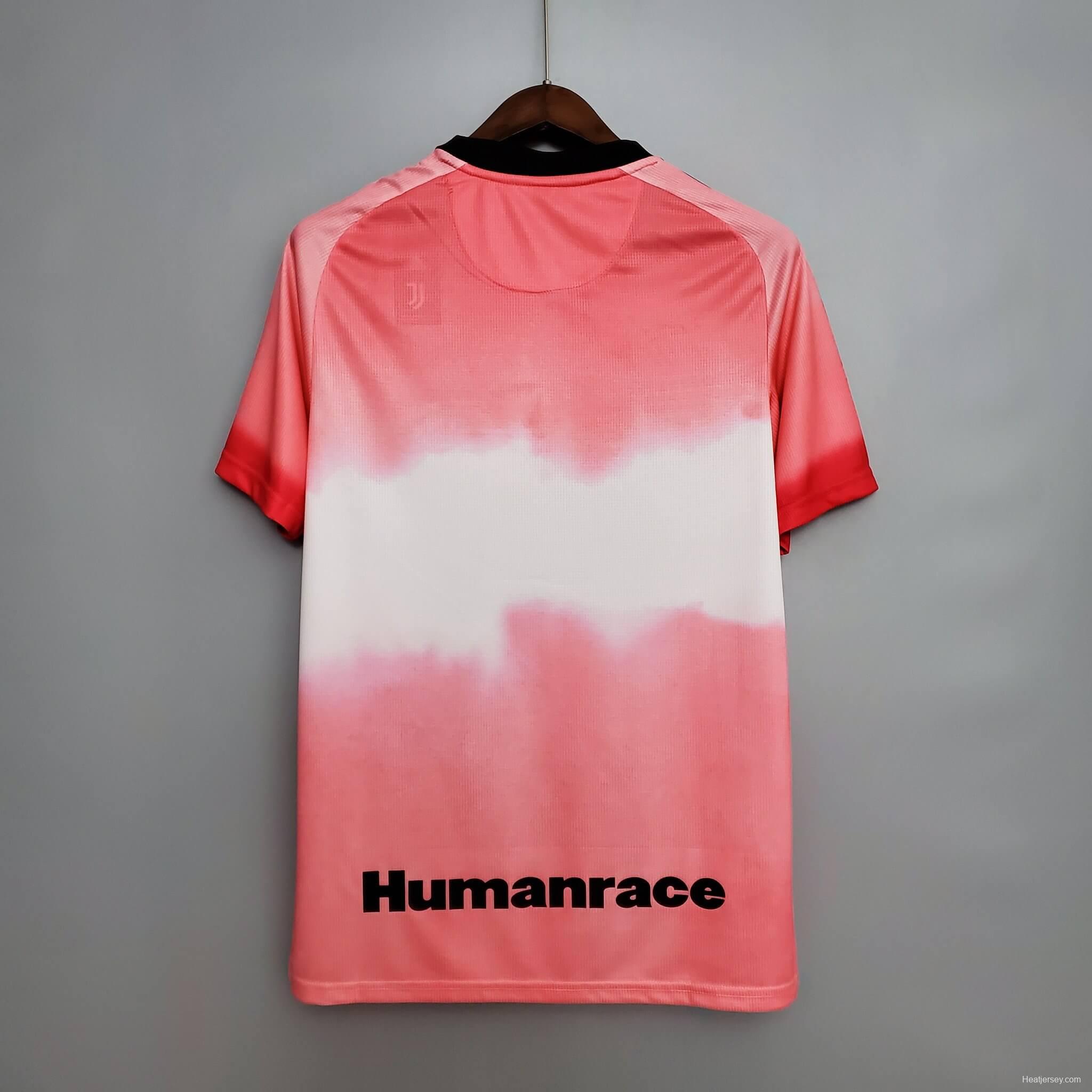 Retro Juventus x Human Race Football Club Pink Jersey