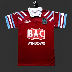 Retro 91/92 West Ham Home Jersey