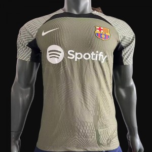 Player Version 23/24 Barcelona Green Pre-Match Training Jersey