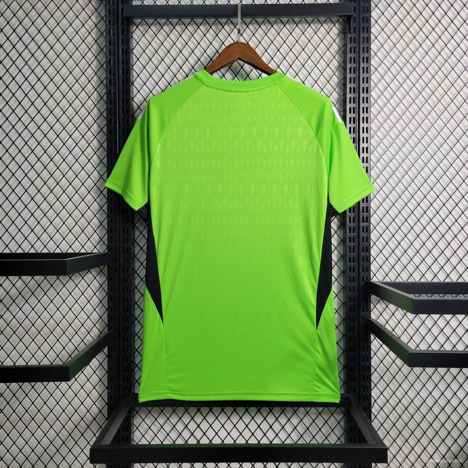 23/24 Real Madrid Green Goalkeeper Jersey