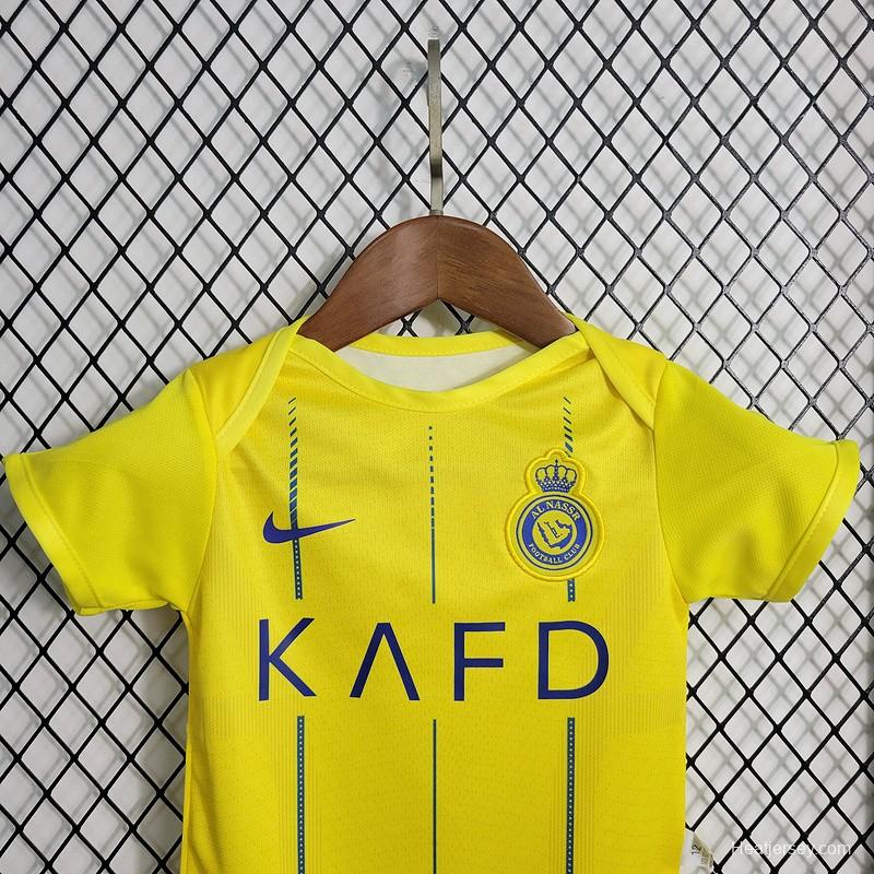 23/24 Baby Al-Nassr Home Jersey