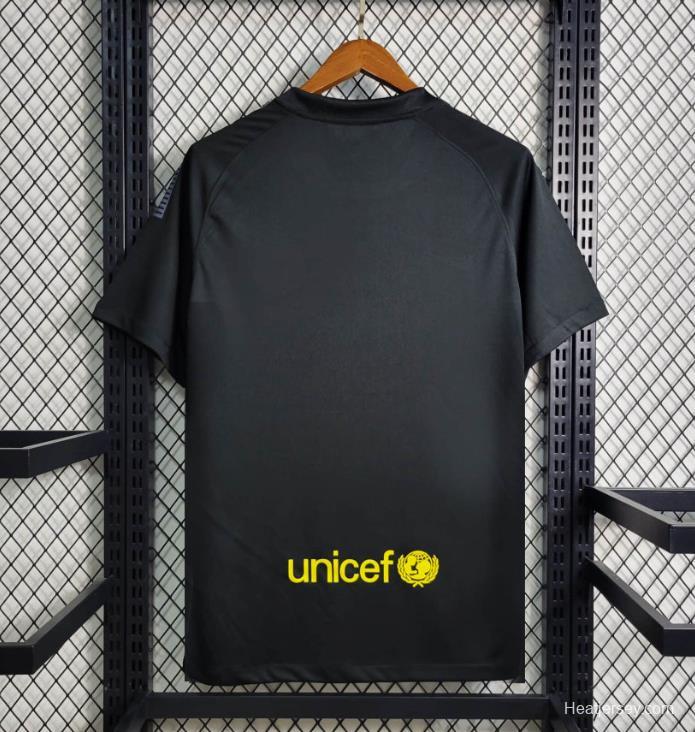 Retro 11/12 Barcelona Black Away Jersey