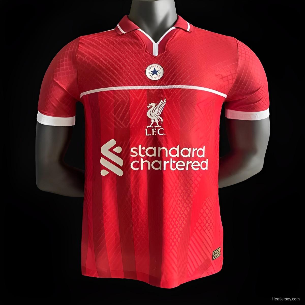 Player Version Liverpool x Converse Home Special Jersey