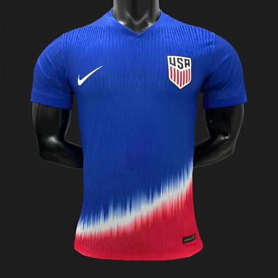 Player Version 2024 USA Blue/Red Special Jersey