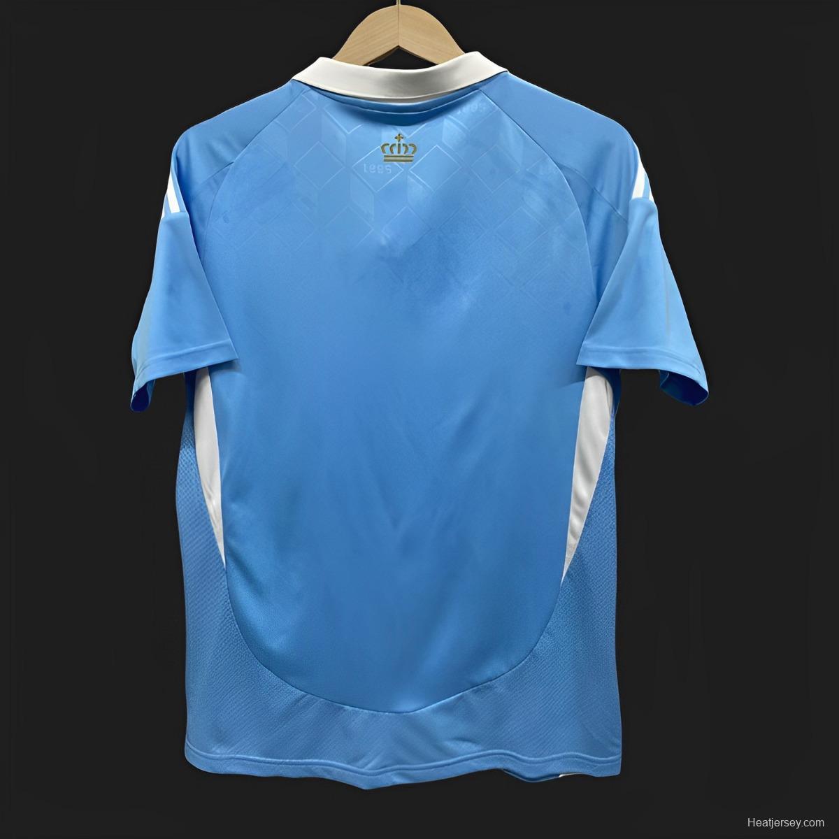 2024 Belgium Away Blue Jersey