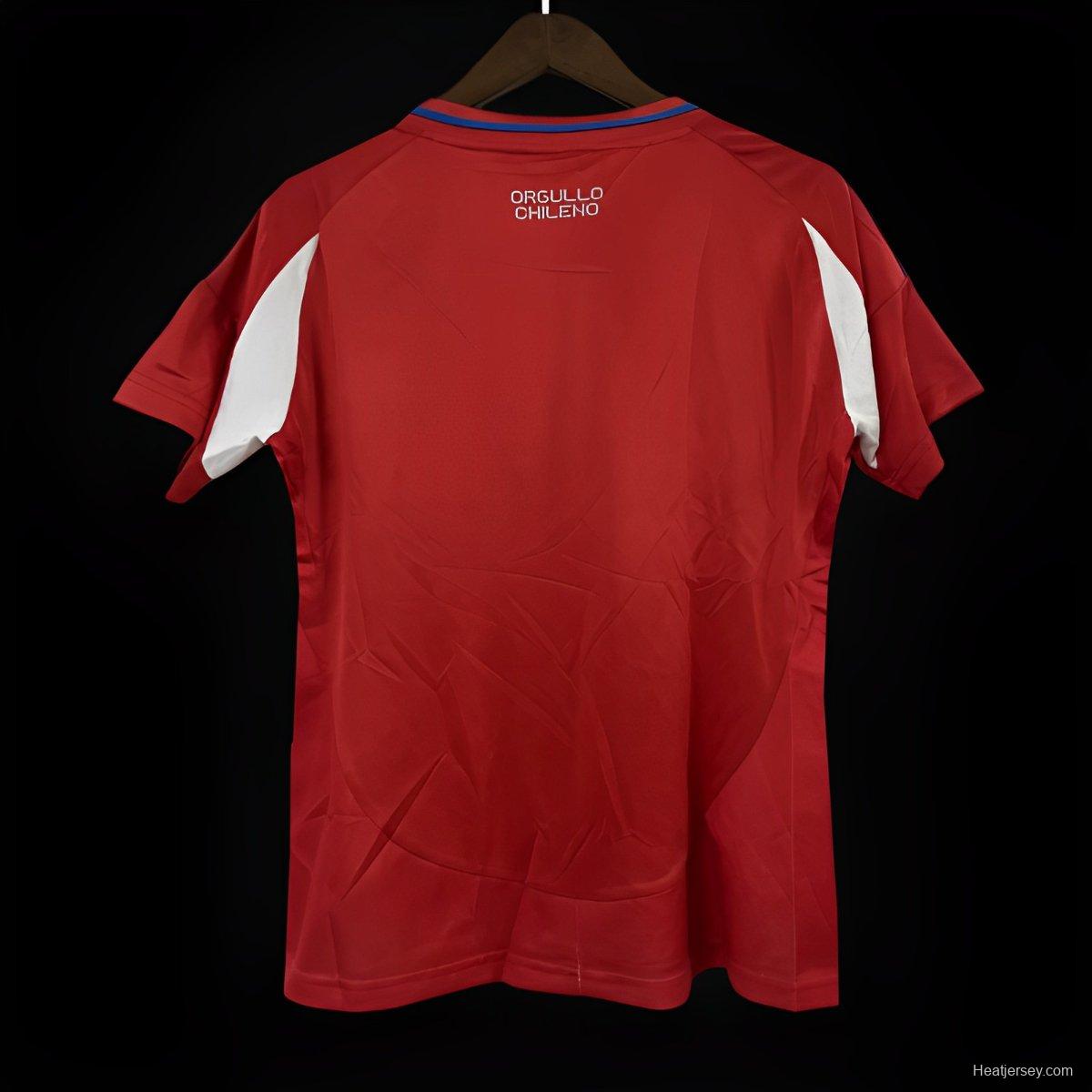 2024 Women Chile Home Jersey