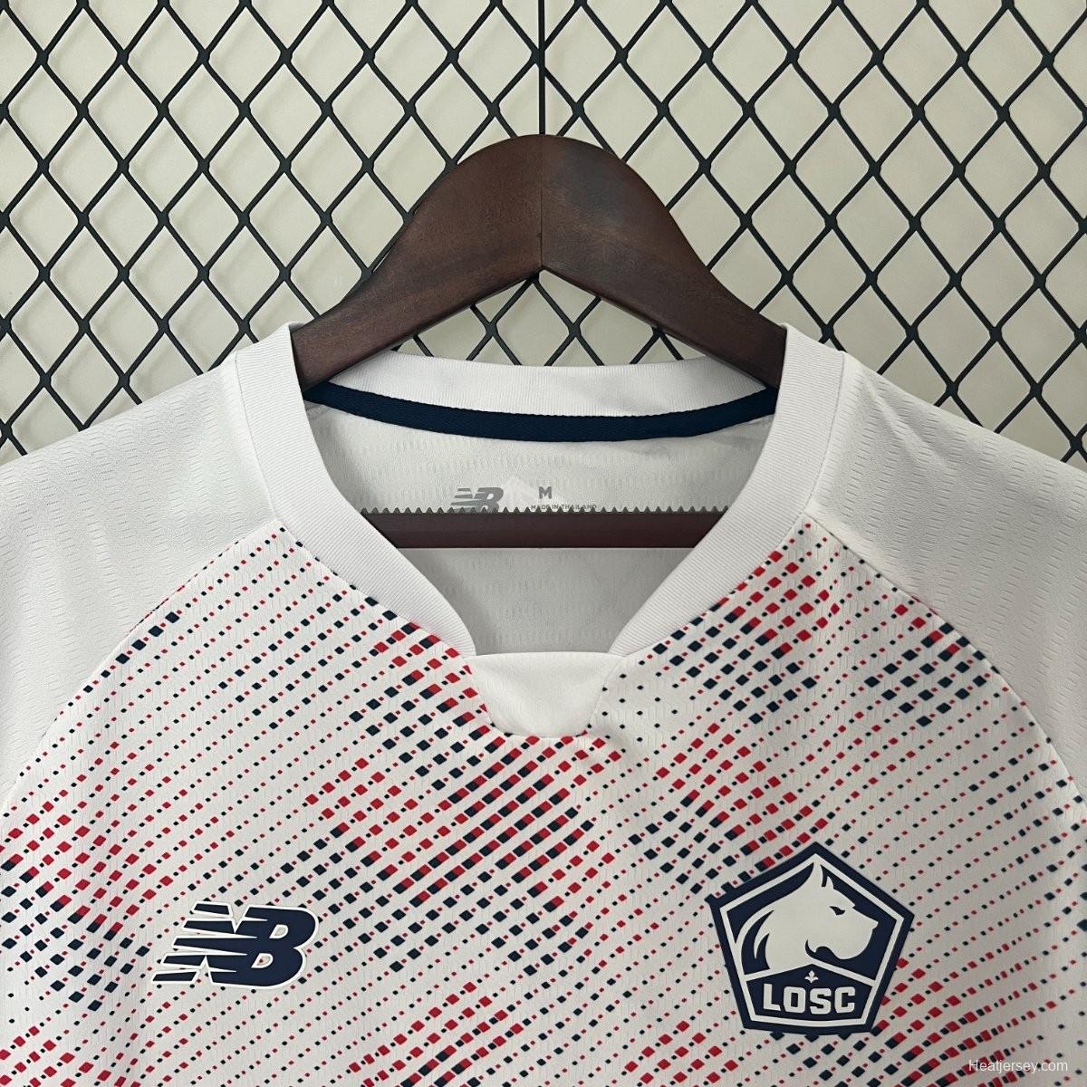 24/25 Lille OSC Away White Jersey